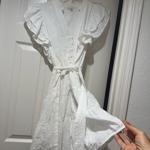 Flying Tomato White Dress